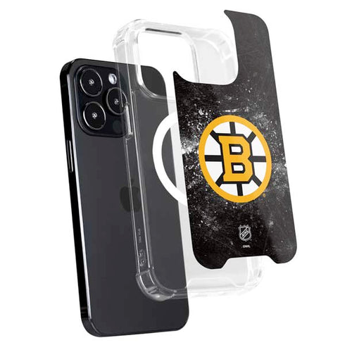 NHL Boston Bruins Iced iPhone 15 Pro MagSafe Case