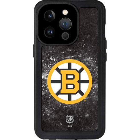 NHL Boston Bruins Iced iPhone 15 Pro Waterproof Case