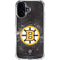 NHL Boston Bruins Iced iPhone 16 Clear Case