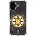 NHL Boston Bruins Iced iPhone 16 Clear Case