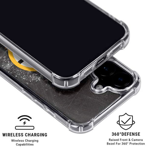 NHL Boston Bruins Iced iPhone 16 Clear Case