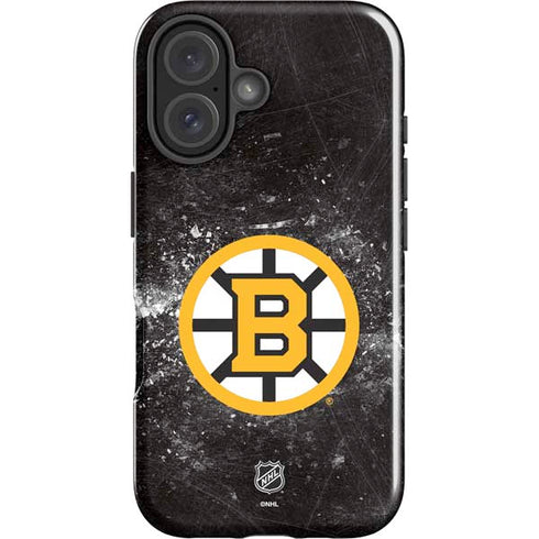 NHL Boston Bruins Iced iPhone 16 Plus Impact Case