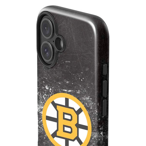 NHL Boston Bruins Iced iPhone 16 Plus Impact Case