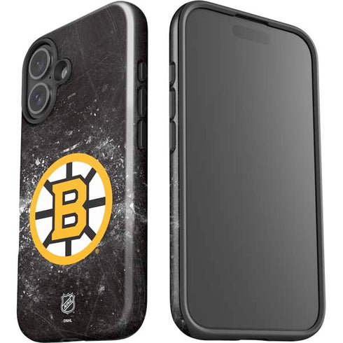 NHL Boston Bruins Iced iPhone 16 Plus Impact Case