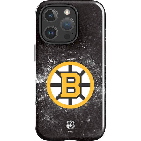 NHL Boston Bruins Iced iPhone 16 Pro Impact Case