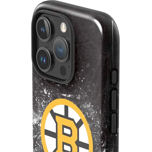 NHL Boston Bruins Iced iPhone 16 Pro Impact Case