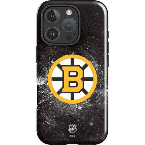 NHL Boston Bruins Iced iPhone 16 Pro Magsafe Impact Case