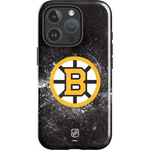 NHL Boston Bruins Iced iPhone 16 Pro Max Magsafe Impact Case