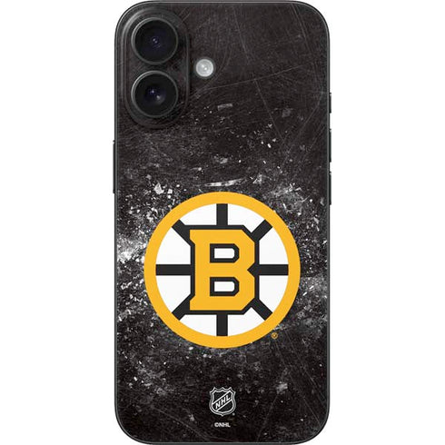 NHL Boston Bruins Iced iPhone 16 Skin