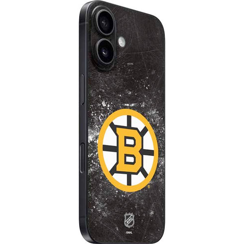 NHL Boston Bruins Iced iPhone 16 Skin
