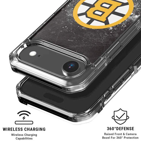 NHL Boston Bruins Iced iPhone 17 Air Clear Case