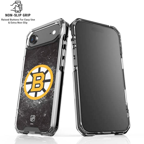 NHL Boston Bruins Iced iPhone 17 Air Clear Case