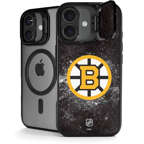 NHL Boston Bruins Iced iPhone 17 Kickstand Case