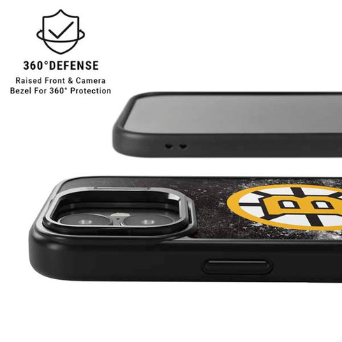NHL Boston Bruins Iced iPhone 17 Kickstand Case