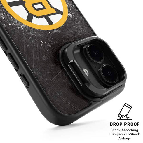 NHL Boston Bruins Iced iPhone 17 Kickstand Case
