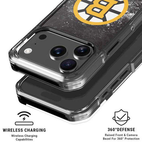 NHL Boston Bruins Iced iPhone 17 Pro MagSafe Case