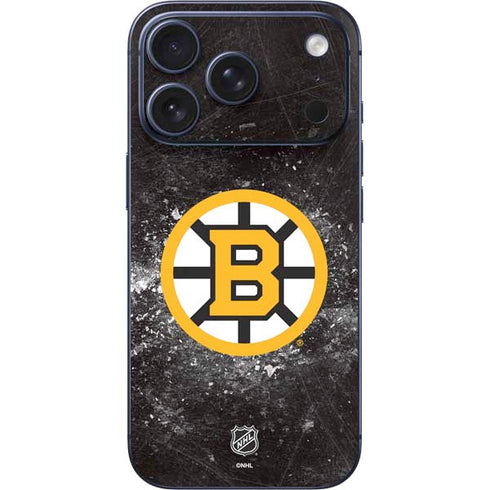 NHL Boston Bruins Iced iPhone 17 Pro Skin