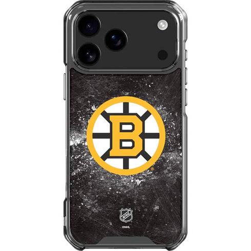NHL Boston Bruins Iced iPhone 18 Pro Max Clear Case