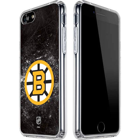 NHL Boston Bruins Iced iPhone SE (2nd & 3rd Gen) Clear Case