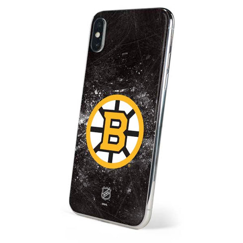 NHL Boston Bruins Iced iPhone X Skin