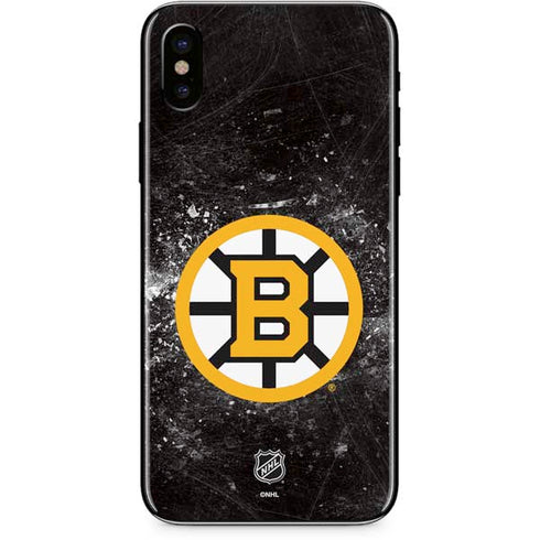 NHL Boston Bruins Iced iPhone XS Skin