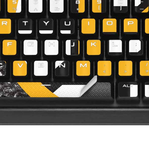 NHL Boston Bruins Iced K95 RGB PLATINUM Mechanical Gaming Keyboard Skin
