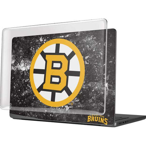 NHL Boston Bruins Iced MacBook Pro 14in (2021-24) Case plus Skin