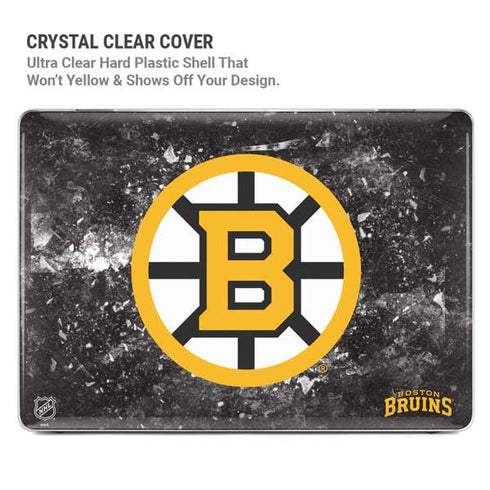 NHL Boston Bruins Iced MacBook Pro 14in (2021-24) Case plus Skin