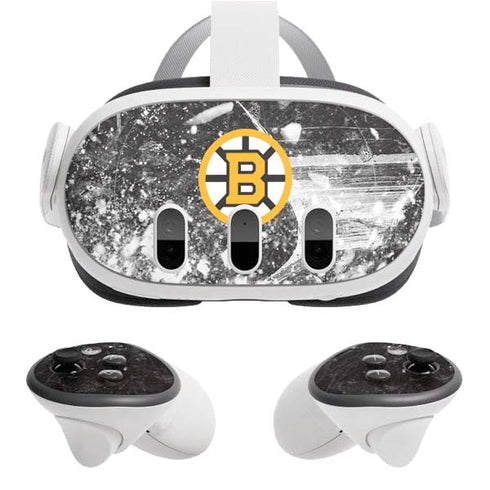 NHL Boston Bruins Iced Meta Quest 3 Skin