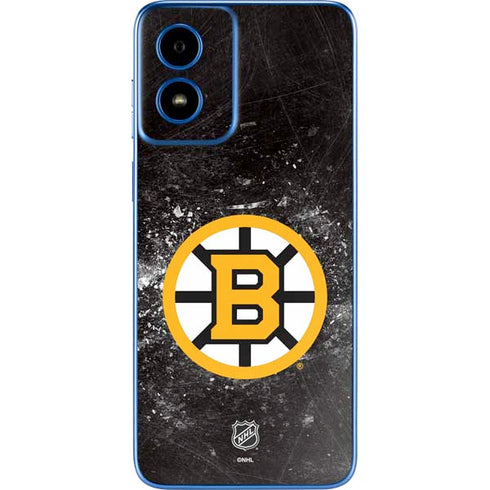 NHL Boston Bruins Iced Moto G Play 4G (2024) Skin