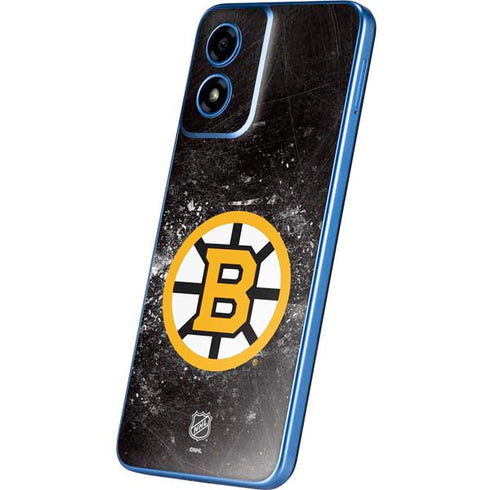 NHL Boston Bruins Iced Moto G Play 4G (2024) Skin