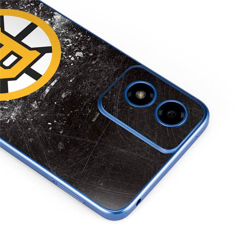 NHL Boston Bruins Iced Moto G Play 4G (2024) Skin