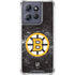 NHL Boston Bruins Iced Moto G Power 5G (2025) Clear Case