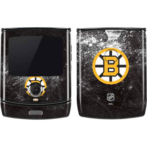 NHL Boston Bruins Iced Motorola RAZR Skin