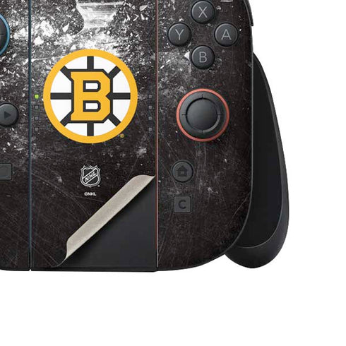 NHL Boston Bruins Iced Nintendo Switch 2 (2025) Joy-Con Controller Skin