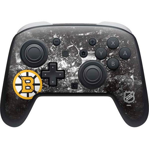 NHL Boston Bruins Iced Nintendo Switch 2 (2025) Pro Controller Skin