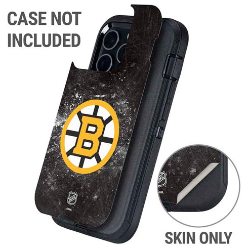 NHL Boston Bruins Iced Otterbox Defender iPhone Skin