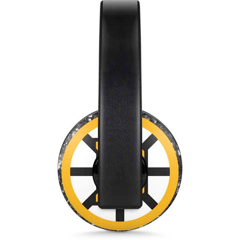 NHL Boston Bruins Iced PlayStation 4 Gold Wireless Headset Skin