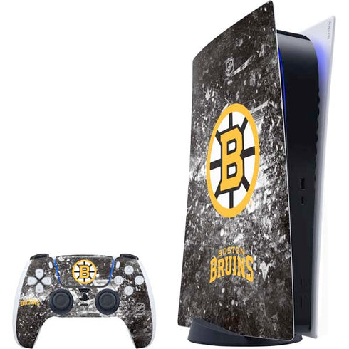 NHL Boston Bruins Iced PS5 Bundle Skin