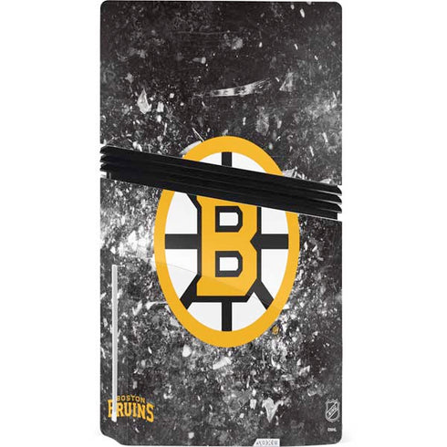 NHL Boston Bruins Iced PS5 Pro Disk Console Skin