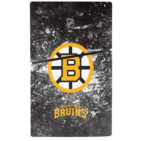 NHL Boston Bruins Iced PS5 Slim Digital Edition Bundle Skin