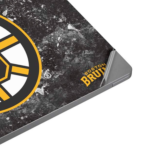 NHL Boston Bruins Iced Universal Laptop 16in (13 x 9.4in) Skin