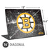 NHL Boston Bruins Iced Universal Laptop 16in (13 x 9.4in) Skin