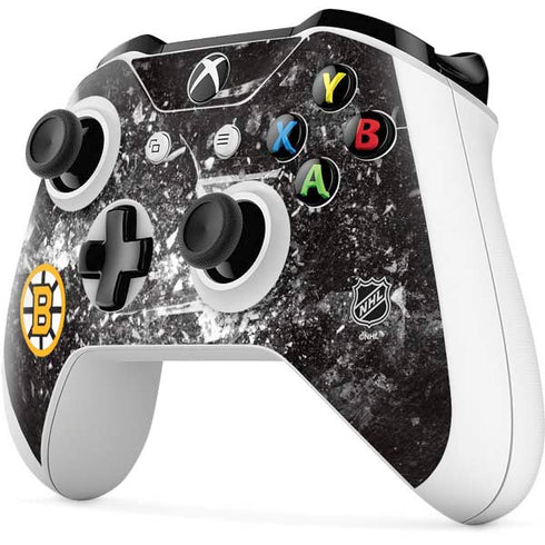 NHL Boston Bruins Iced Xbox One S Controller Skin