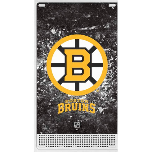 NHL Boston Bruins Iced Xbox Series S Console Skin