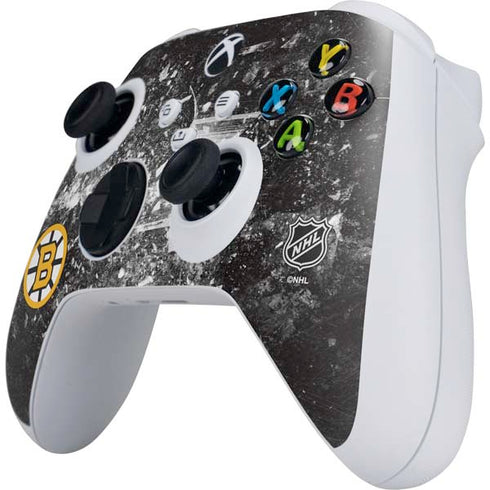 NHL Boston Bruins Iced Xbox Series S Controller Skin