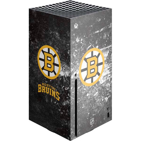 NHL Boston Bruins Iced Xbox Series X Console Skin