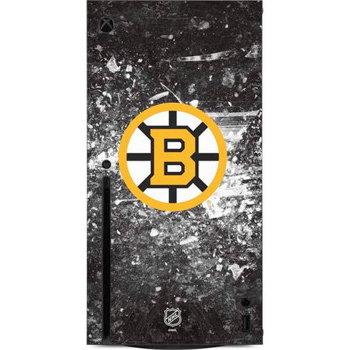 NHL Boston Bruins Iced Xbox Series X Console Skin
