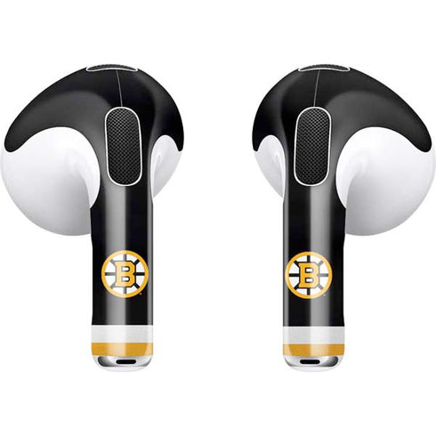 NHL Boston Bruins Jersey Apple AirPods (3rd Gen 2021) Skin