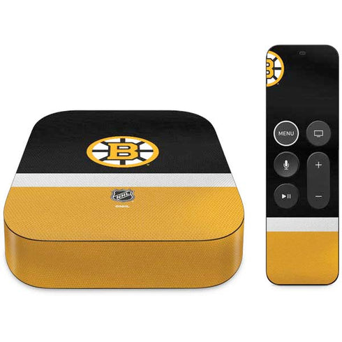 NHL Boston Bruins Jersey Apple TV Skin